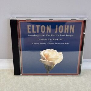 Elton John: Something About The Way You Look Tonight (CD 1997 Single) Rock Pop